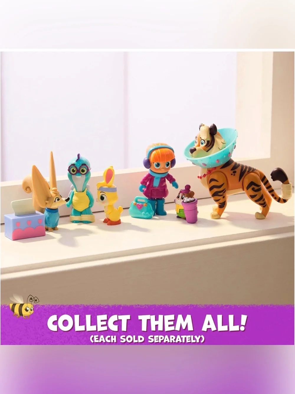Vida the Vet Sniffle & Snuggle Pack with Zig Zag & Tidbit Figures